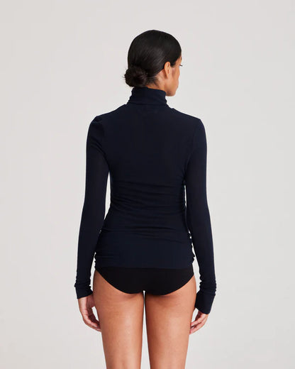 Turtleneck - Anna Uld, Midnight Blue