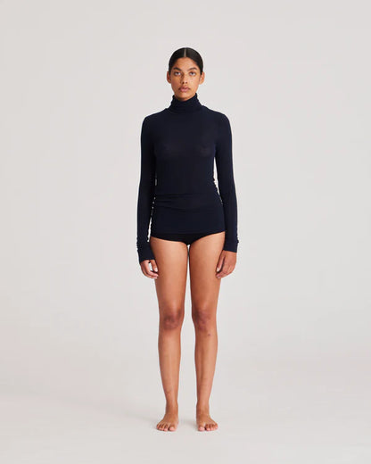 Turtleneck - Anna Uld, Midnight Blue