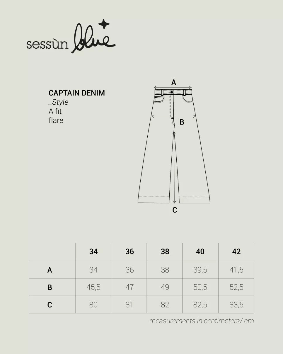 Bukser - Captain Denim, Vintage Blue