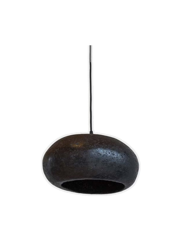 Lampe - Pebble (Mellem), Sort