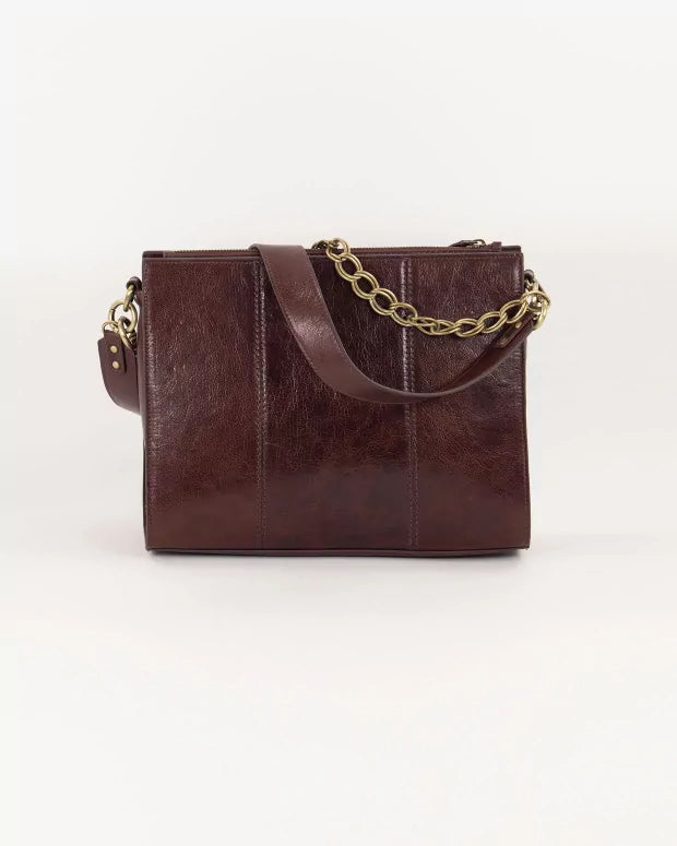 Taske - Farawa Leather, Brownwhisky