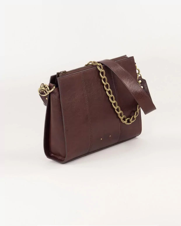 Taske - Farawa Leather, Brownwhisky