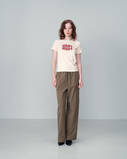 T-Shirt - Nicolette, Beige